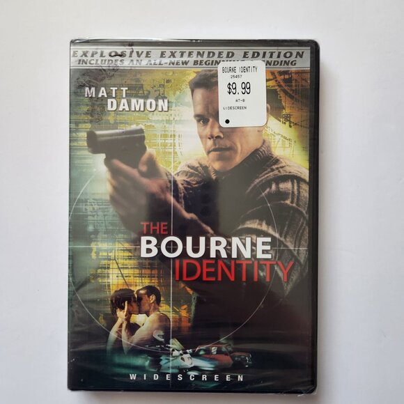 The Bourne Identity Explosive Extended Edition DVD Starring Matt Damon - Picture 1 of 6